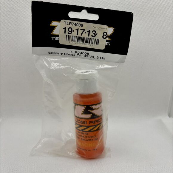 Team Losi Racing TLR74008 Silicone Shock Oil 35 Weight 2 oz NEW - Picture 1 of 4